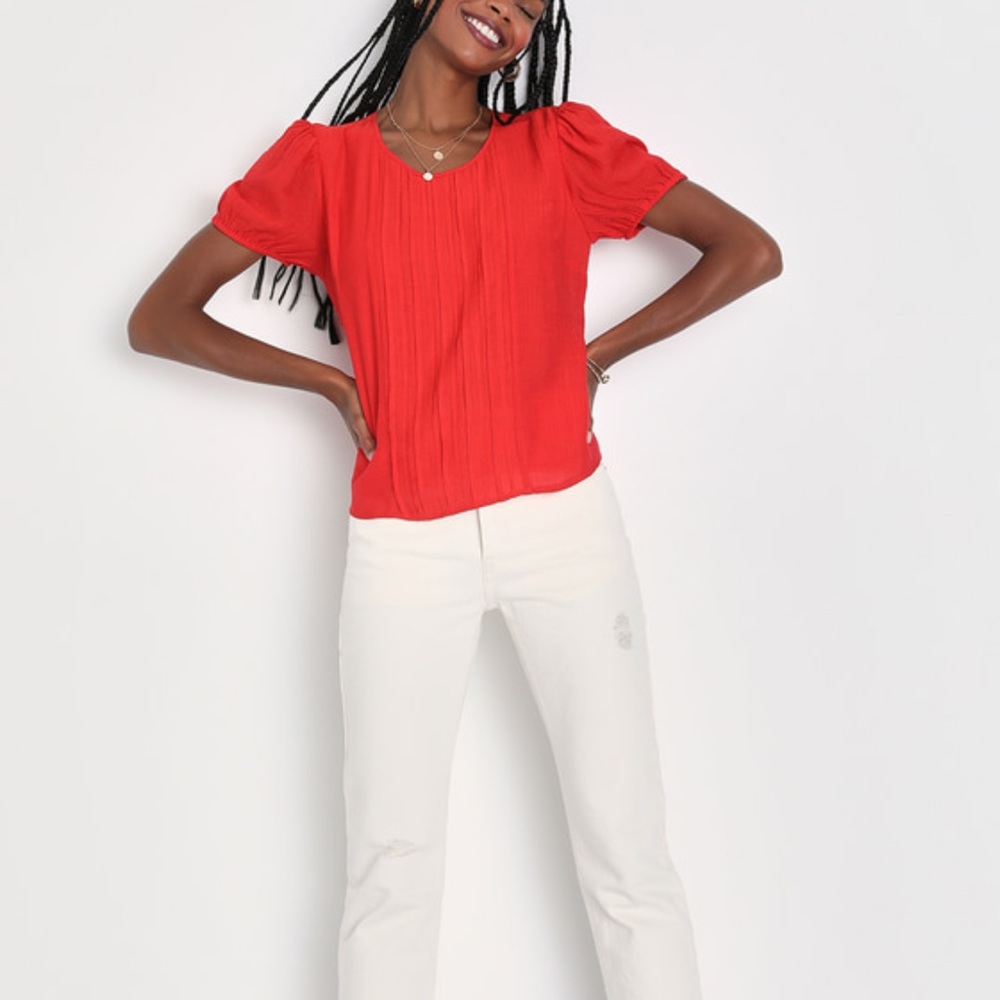 Levi’s 501 original Cropped high rise brand new cream 27x26